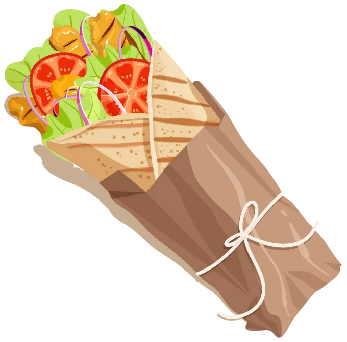 ns shawarma wrap graphic