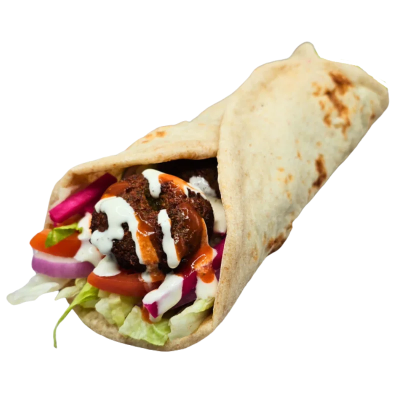 Crispy, Delicious Falafel Wrap Near Me Hamilton Neighbour Shawarma